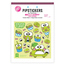 Load image into Gallery viewer, Pipsticks - Keroppi Tea Buggy Scratch 'n Sniff Stickers (2 count)