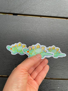 Stickers for J - Glitter Sticker, Scribble Dinos - Assorted 3 pack
