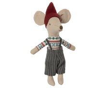 Load image into Gallery viewer, Christmas mouse in Matchbox, Big Brother