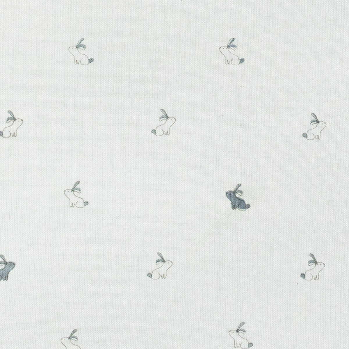 Pehr Crib Sheet Hatchlings Bunny NEW Chambray organic cotton
