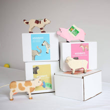 Load image into Gallery viewer, Holztiger Farm animals