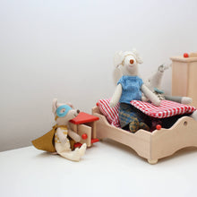 Load image into Gallery viewer, Superhero mouse hanging with grandma and grandpa mouse
