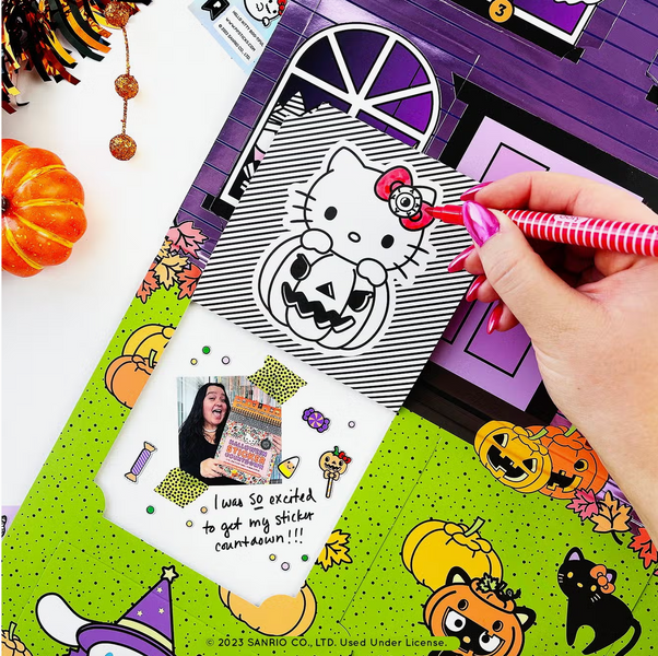 Spoliers for Pipsticks - Hello Kitty and Friends Halloween Sticker Countdown