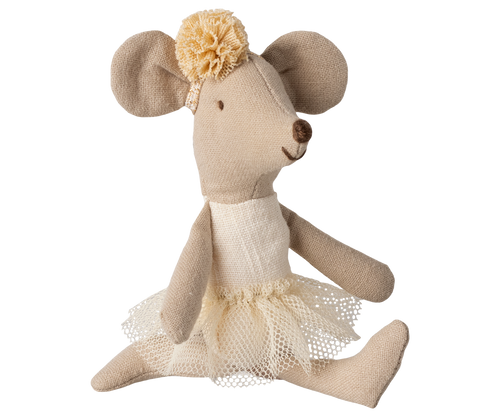 Ballerina mouse, Little sister - Off White