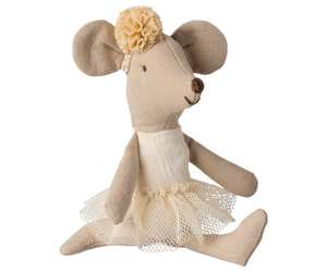 Ballerina mouse, Little sister - Off White