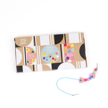 Load image into Gallery viewer, Cotton twist - Rainbow &amp; Flower Bracelet Making Kit