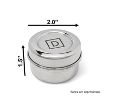 Load image into Gallery viewer, Dalcini Condiments container - 2&quot; diameter and 1.5&quot; tall