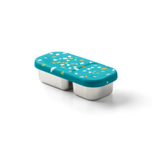Load image into Gallery viewer, PlanetBox - Day Tripper Snack Container, Lagoon Terrazzo (Teal)
