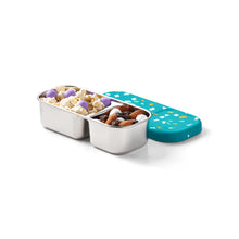 Load image into Gallery viewer, PlanetBox - Day Tripper Snack Container, Lagoon Terrazzo (Teal)