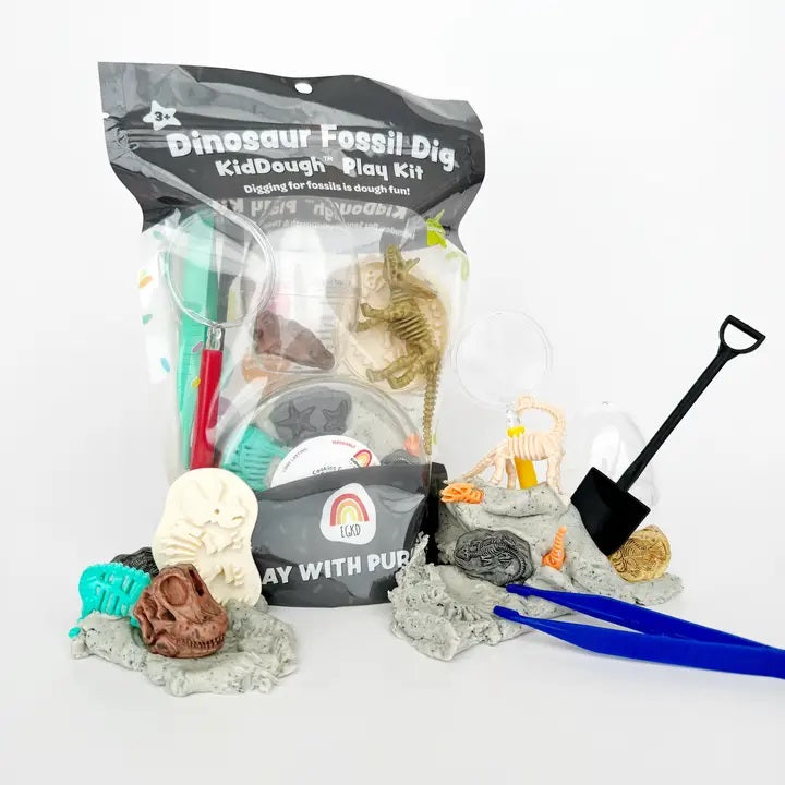 EGKD - Dinosaur Fossil Dig (Cookies & Cream) Kiddough Play Kit