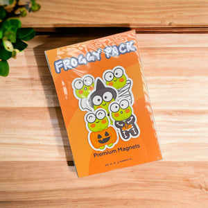 Froggy Pack Magnets - Compatible PlanetBox Rover, Launch and Shuttle - Set of 5