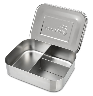 LunchBots - Medium Bento Trio Stainless Steel