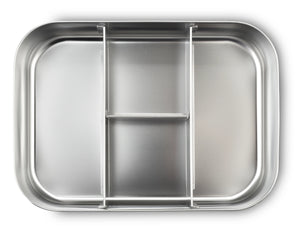 two long compartments fits 2oz plus two small compartments fitting 1oz each