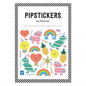 Pipsticks - Piñata Party, feastive brightly colored pinatas with happy faces
