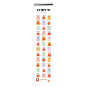 Pipsticks - Fuzzy Stuffed Bears, fuzzy sticker sheets