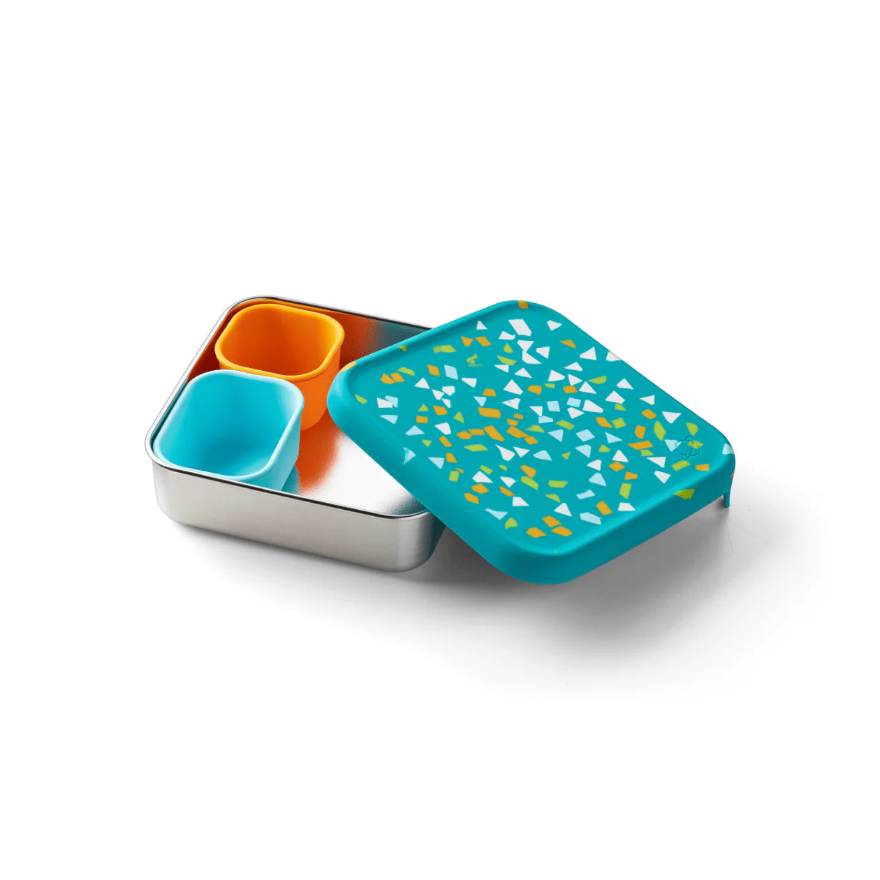 PlanetBox - Trailblazer Sandwich Box, Lagoon Terrazzo