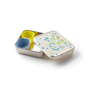 PlanetBox - Trailblazer Sandwich Box, White Sand Terrazzo (White)