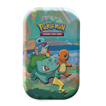 Load image into Gallery viewer, Kanto Region Tin: Bulbasaur/Charmander/Squirtle