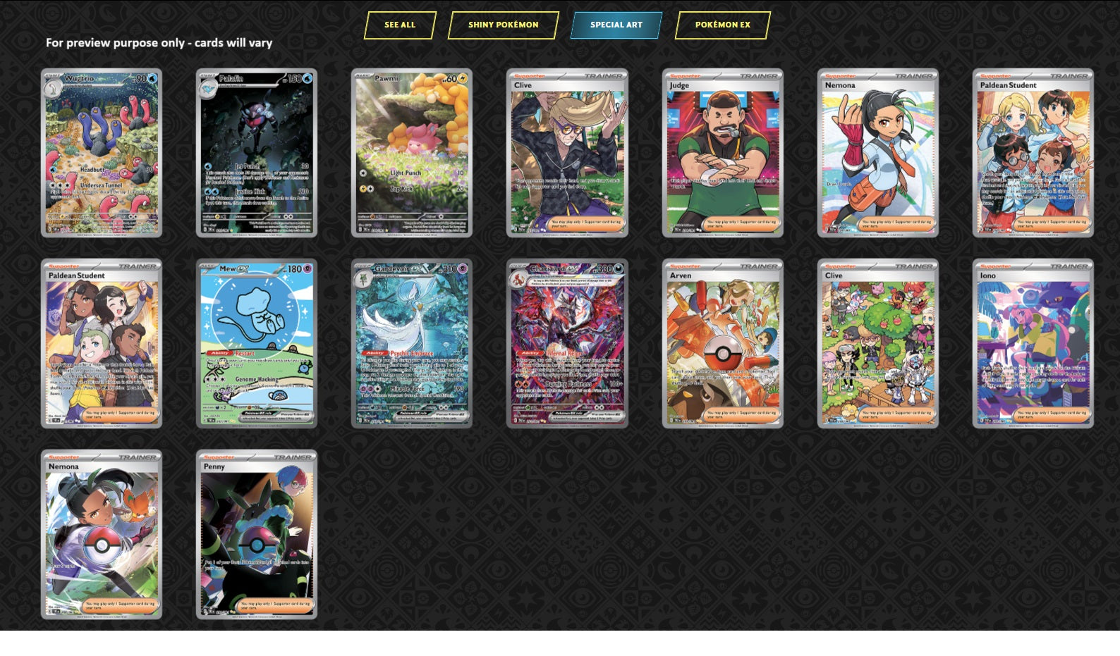 pokemon paldean fates elite trainer box card list Pokemon Trading Card Game: SV4.5 Paldean Fates Elite Trainer, 1 ct