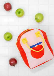 Fluf - Zipper Lunch, Red Apple