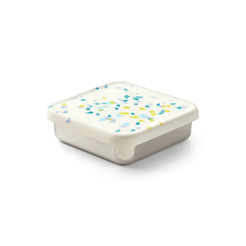 PlanetBox - Trailblazer Sandwich Box, White Sand Terrazzo (Damaged Box, missing pods)