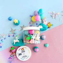 Load image into Gallery viewer, EGKD - Unicorn Party (Cotton Candy) Dough-To-Go Play Kit