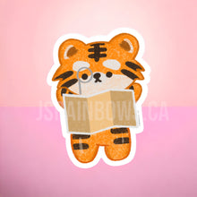 Load image into Gallery viewer, Kawaii Sticker Die Cut Tiger