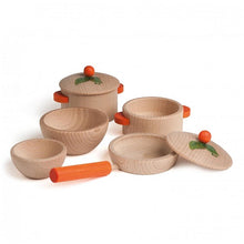 Load image into Gallery viewer, Erzi - Wood Cooking Set (Cookery)