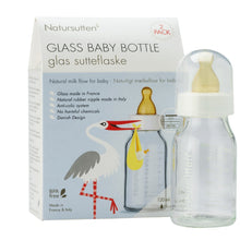 Load image into Gallery viewer, Natursutten - 2 Pack 4oz (110mL) Baby Bottles