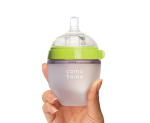 Comotomo - Baby Bottle, Green, 5 Ounce