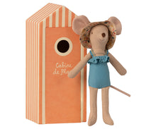 Load image into Gallery viewer, Beach mouse, Mum in Cabin de Plage