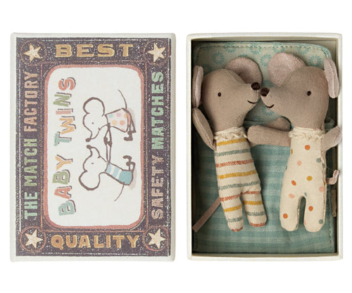 Twins, Baby mice in matchbox