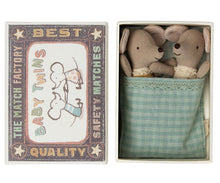 Load image into Gallery viewer, Twins, Baby mice in matchbox