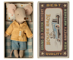Maileg 2022 Mouse in matchbox, Big Brother 