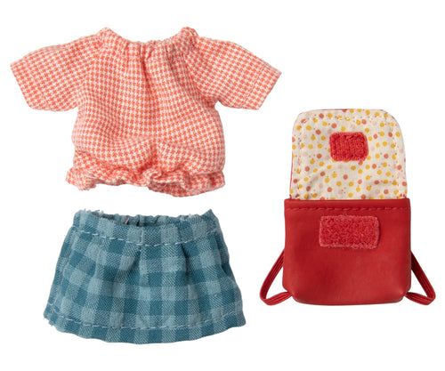 Clothes and Bag for Big Sister - Red