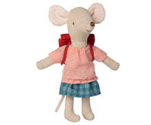 Load image into Gallery viewer, Tricycle mouse, Big Sister with Bag - Red