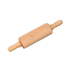 Gluckskafer - Wood rolling pin with steel axle (20.5 cm)