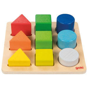 Goki Colour and shape assorting board