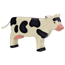 Load image into Gallery viewer, Holztiger - Black Standing Cow