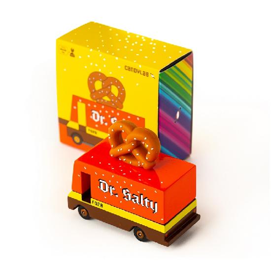 Candylab - Dr. Salty Pretzel Van with box
