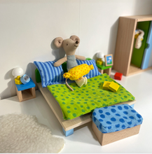 Load image into Gallery viewer, Goki bedroom styled with one little Maileg Mice