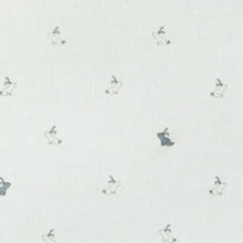 Load image into Gallery viewer, Pehr - Crib Sheet, Hatchlings Bunny (NEW Chambray organic cotton)
