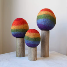 Load image into Gallery viewer, Papoose Rainbow Trees (3 pieces)