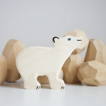 Load image into Gallery viewer, Holztiger polar bear small