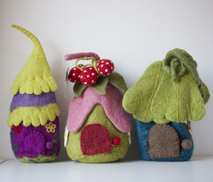 Papoose fairy houses (sold separately)