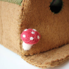 Load image into Gallery viewer, Papoose Mouse House close up of mushroom