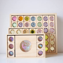 Load image into Gallery viewer, Nurture Play Australia - Double Sided 4x4 Bling Block Set in Pastel (Small)