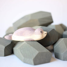 Load image into Gallery viewer, Ocamora Volcano stacking stones with Ostheimer baby sea lion