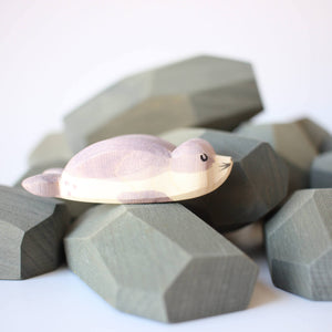 Ocamora Volcano stacking stones with Ostheimer baby sea lion