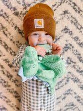 Load image into Gallery viewer, Itzy Ritzy - Itzy Friends Itzy Lovey™ Plush with Silicone Teether Toy - James the Dino